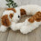 The Magic Toy Shop (Cream Dog) Novelty Micro-Fleece Draught Excluder 2