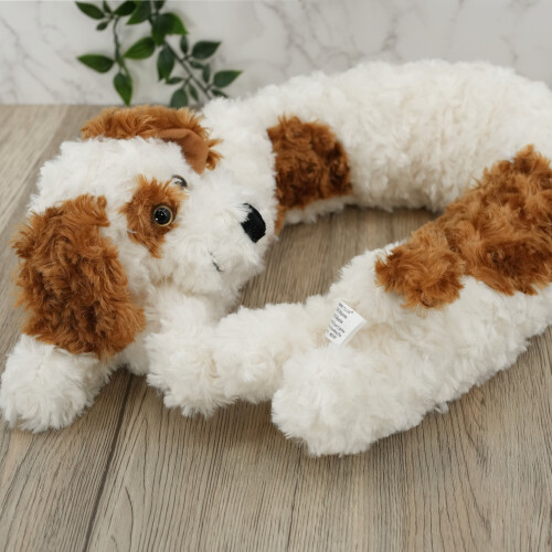 The Magic Toy Shop (Cream Dog) Novelty Micro-Fleece Draught Excluder 1