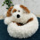 The Magic Toy Shop (Cream Dog) Novelty Micro-Fleece Draught Excluder 4