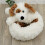 The Magic Toy Shop (Cream Dog) Novelty Micro-Fleece Draught Excluder 6