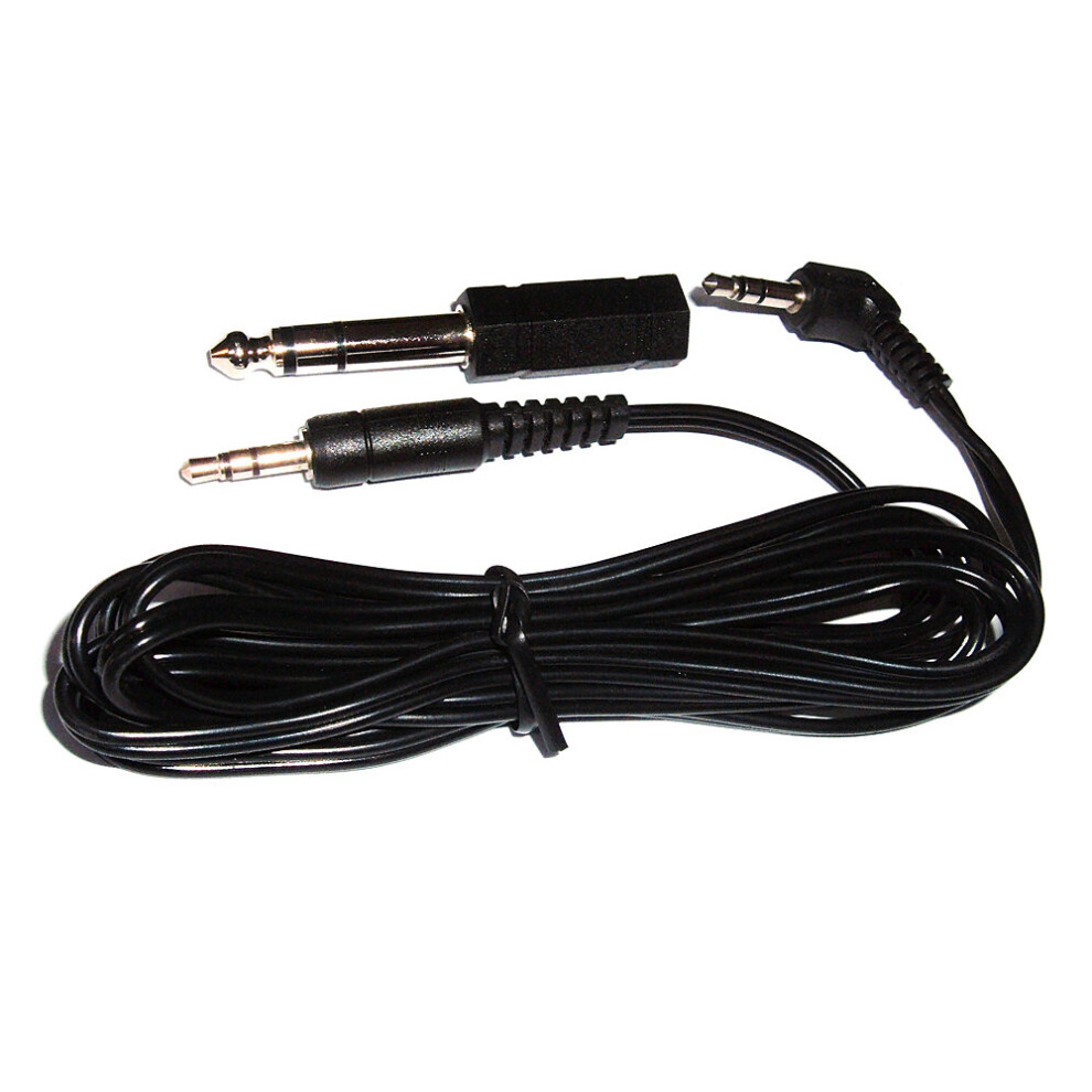 Philips Black Stereo Audio Jack Cable 3.5mm to 3.5mm