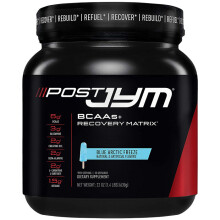 JYM Supplement Science, Post JYM, BCAAs + Matrice de Récupération, Bleu Gelé Arctique, 1,4 lb (630 g)