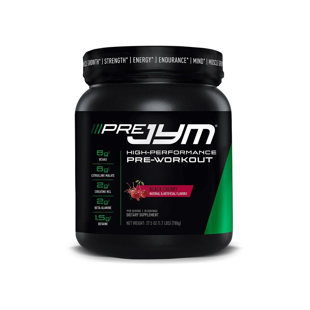 Pre JYM 30 Servings Black Cherry