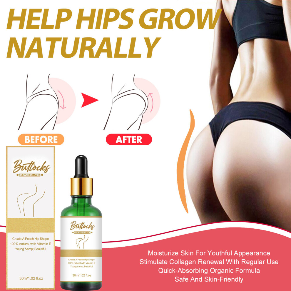 Skd Buttock Enhancement Essential Oil - Hip Enhancer Ass, Hip Lift Up