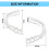 Snap On Top και Bottom Veneers Οδοντοστοιχίες Ψεύτικα δόντια Κάλυψη οδοντικών δοντιών 5