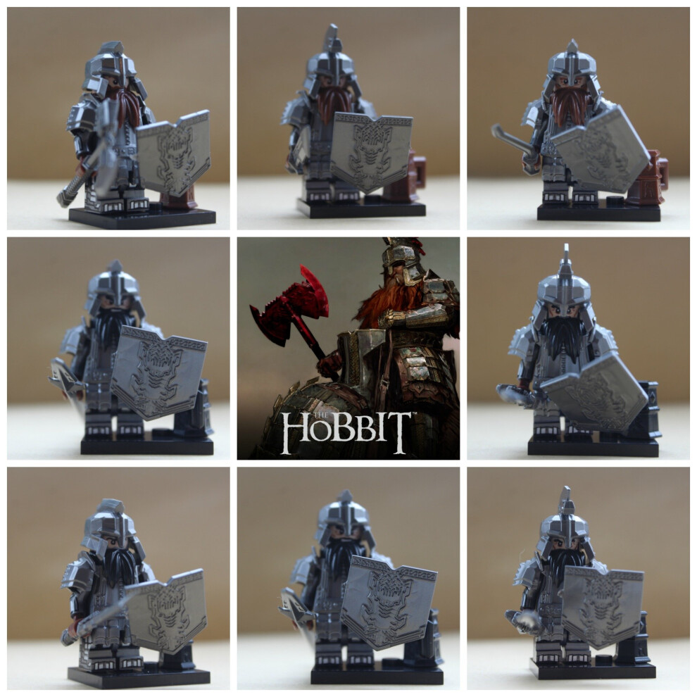 UK STOCK 2-3 days Lord Rings Hobbit Dwarf Mini Action Figures Fit Lego