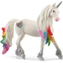 Schleich Bayala Rainbow Love Unicorn Stallion Figure Toy Multicolour