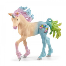 Schleich Marshmallow Unicorn Foal Figure Toy Multicolour