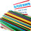ARTSTRAWS MINI SCHOOL PACK COLOURED PAPER STRAWS ART STRAWS THIN 2