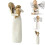 (B) Angels Figurine Embrace Pet Ornaments Sculptures 2