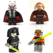Star Wars Mini Action Figures Toys Fit Lego Jedi Ahsoka Shaak Ti