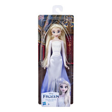 Disney Frozen 2 Koningin Elsa Shimmer Modepop Verwijderbare kleding en accessoires Speelgoed met lang blond haar voor kinderen vanaf 3 jaar en ouder