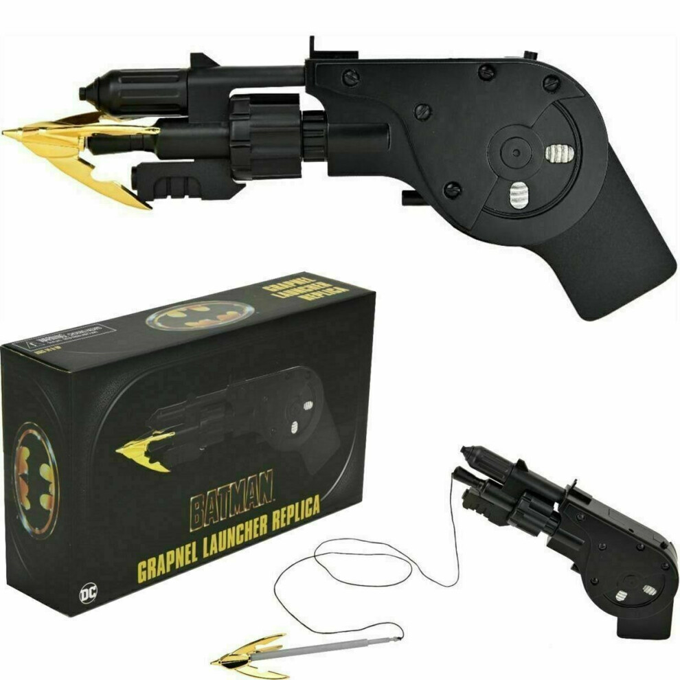 NECA Batman 1989 Movie Grapnel Launcher Prop Replica (Keaton/Burton)