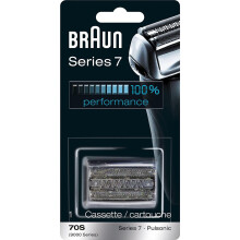 Braun Series 7 70S Electric Shaver Head Replacement Cassette Silver