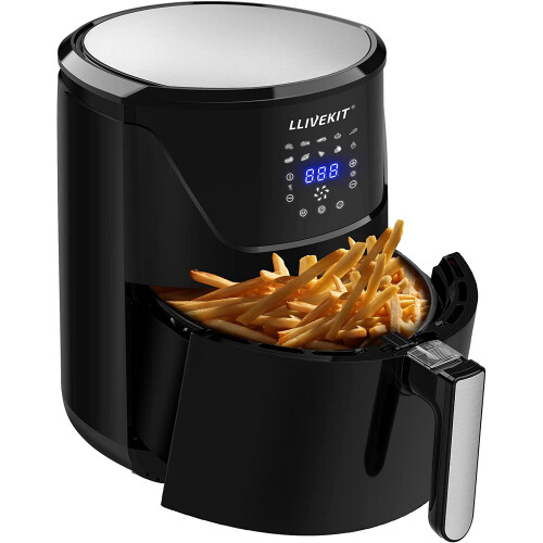 LLIVEKIT 5L Air Fryer, Family Size Hot Air Fryer 1400W on OnBuy