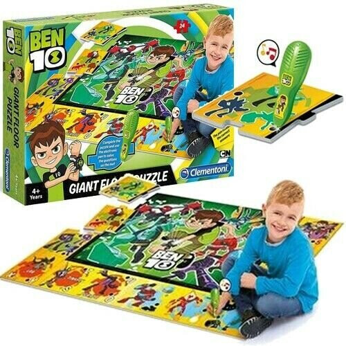 Clementoni Clementoni Ben 10 Interactive Puzzle Electronic Game 24 Piece