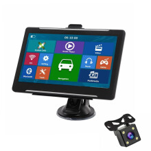 7" Capacitive Touch Car Navigators GPS Navigation Sat Nav 256/8GB Rearview Camera