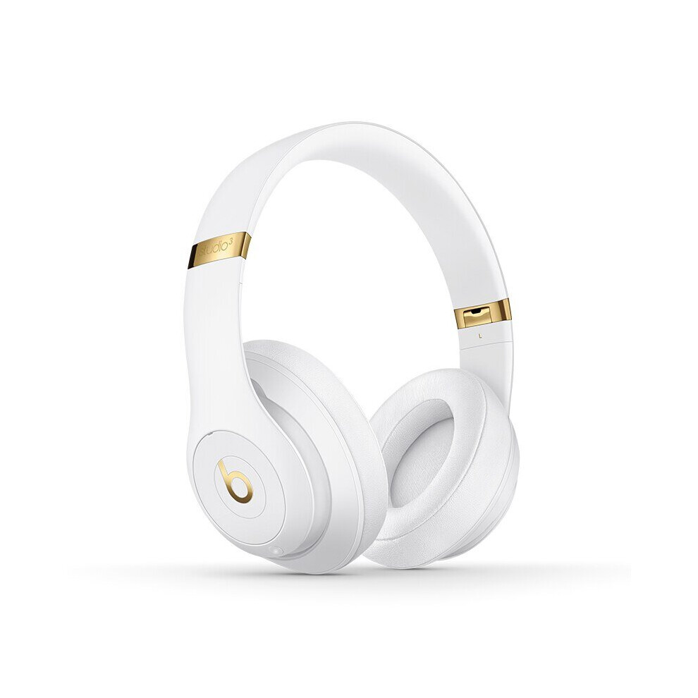 (White) Beats Studio 3 Bluetooth Wireless Headphones White 190198105424