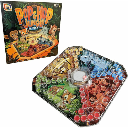 Pop And Hop Frustration Board Game Traditional Classic Kids Family Gift 