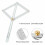 Bevel Corner Protractor Metal Multi Angle Tool Ruler Finder Protractor 2