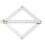 Bevel Corner Protractor Metal Multi Angle Tool Ruler Finder Protractor 8
