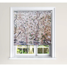 (150 cm Width x 140 cm Drop, Chinoiserie) Lister Cartwright Blackout Roller Blinds Windows Child Safety Cut To Size Fitting Included Beautiful Design, Chinoiserie