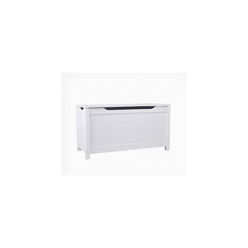 Hygrad White Ottoman Storage Chest