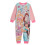 Disney (4-5 Years) Disney Princess Girls All In One Pyjamas For Kids Fleece Pjs Zipped Nightwear 1