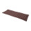Homescapes (Three Seater, Chocolate) Bench Cushion 1