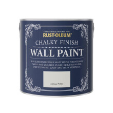 Rust-Oleum Chalky Wall Paint Antique White Matt 2.5L