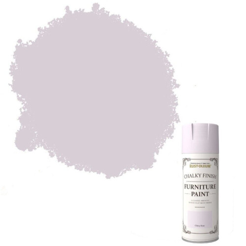 RustOleum 400ml China Rose Spray Paint Chalk Chalky Furniture Spray