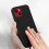 Case for iPhone 13 Silicone Semi-Rigid Soft-touch Finish black 3