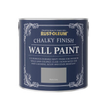 Rust-Oleum Chalky Wall Paint Pitch Grey Matt 2.5L