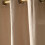 Homescapes (W 137cm x Drop 228 cm, Beige) Plain Cotton Eyelet Curtains 2