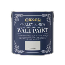 Rust-Oleum Chalky Wall Paint Winter Grey Matt 2.5L