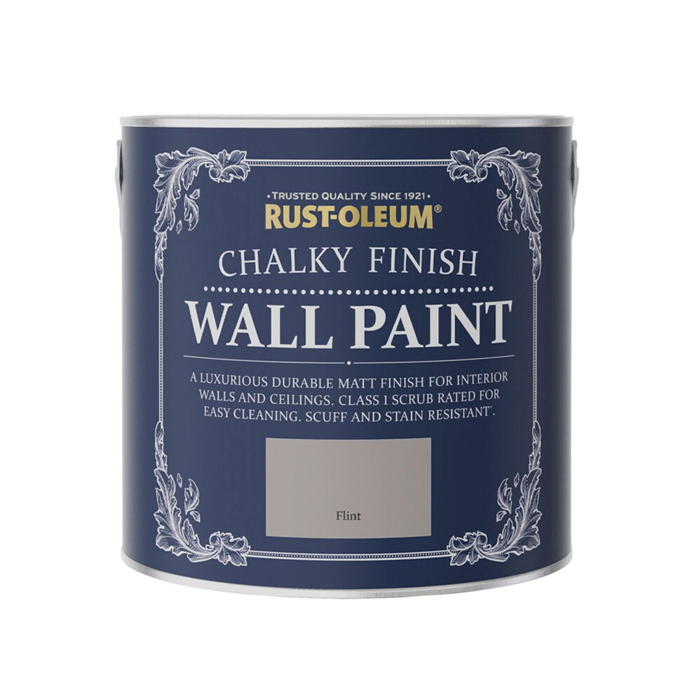 Rust-Oleum Chalky Wall Paint Flint Matt 2.5L