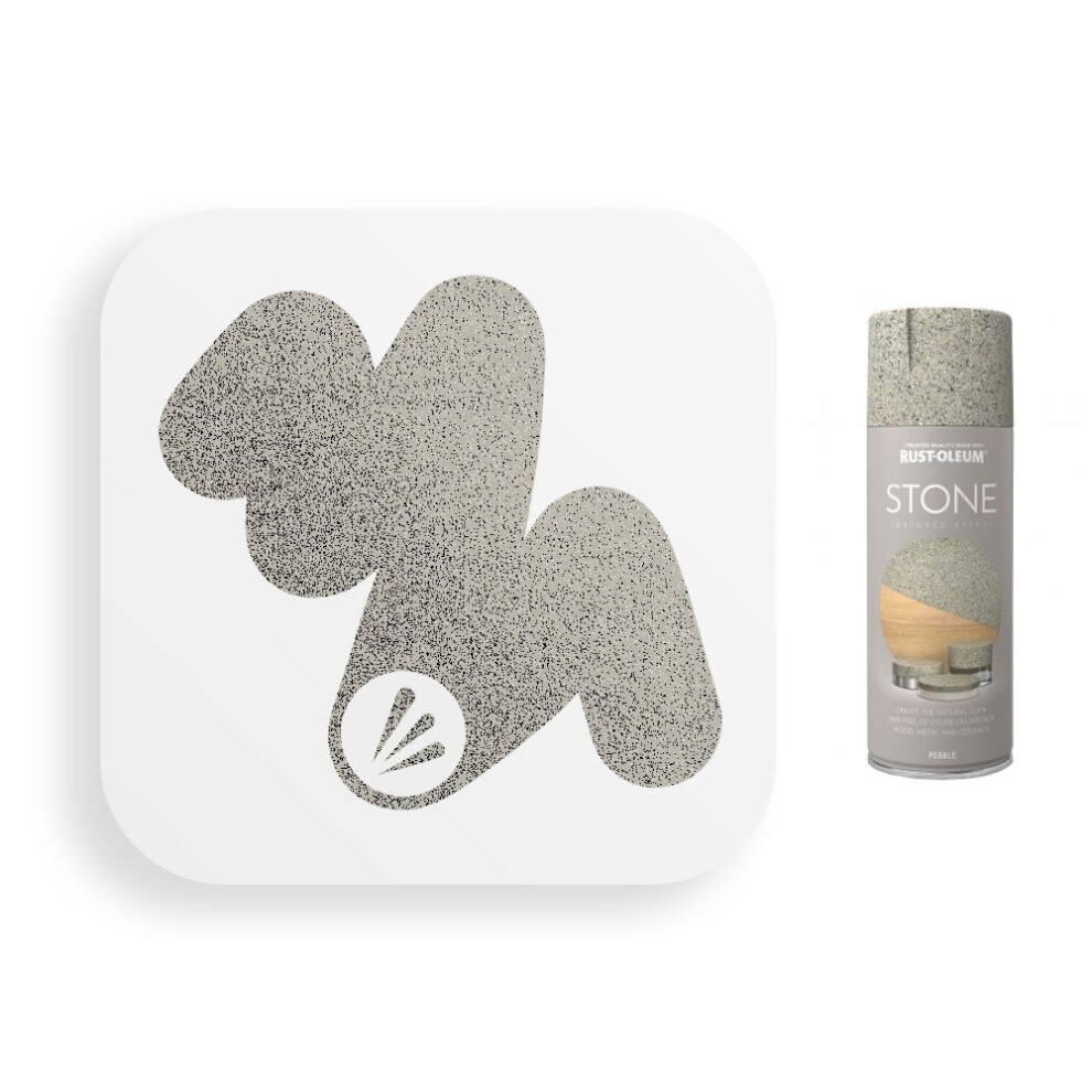 Rust-Oleum Stone Textured Pebble Spray Paint 400ml