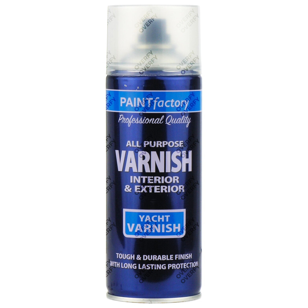 All Purpose Clear Gloss Yacht Varnish 400ml