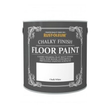 Rust-Oleum Chalky Chalk White Floor Paint 2.5L
