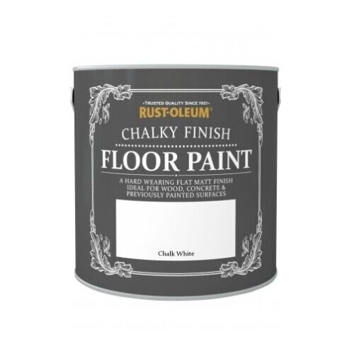 Rust-Oleum Rust-Oleum Chalky Chalk White Floor Paint 2.5L