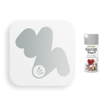 Rust-Oleum Silver Metallic Spray Paint Painter's Touch Craft Enamel 150ml