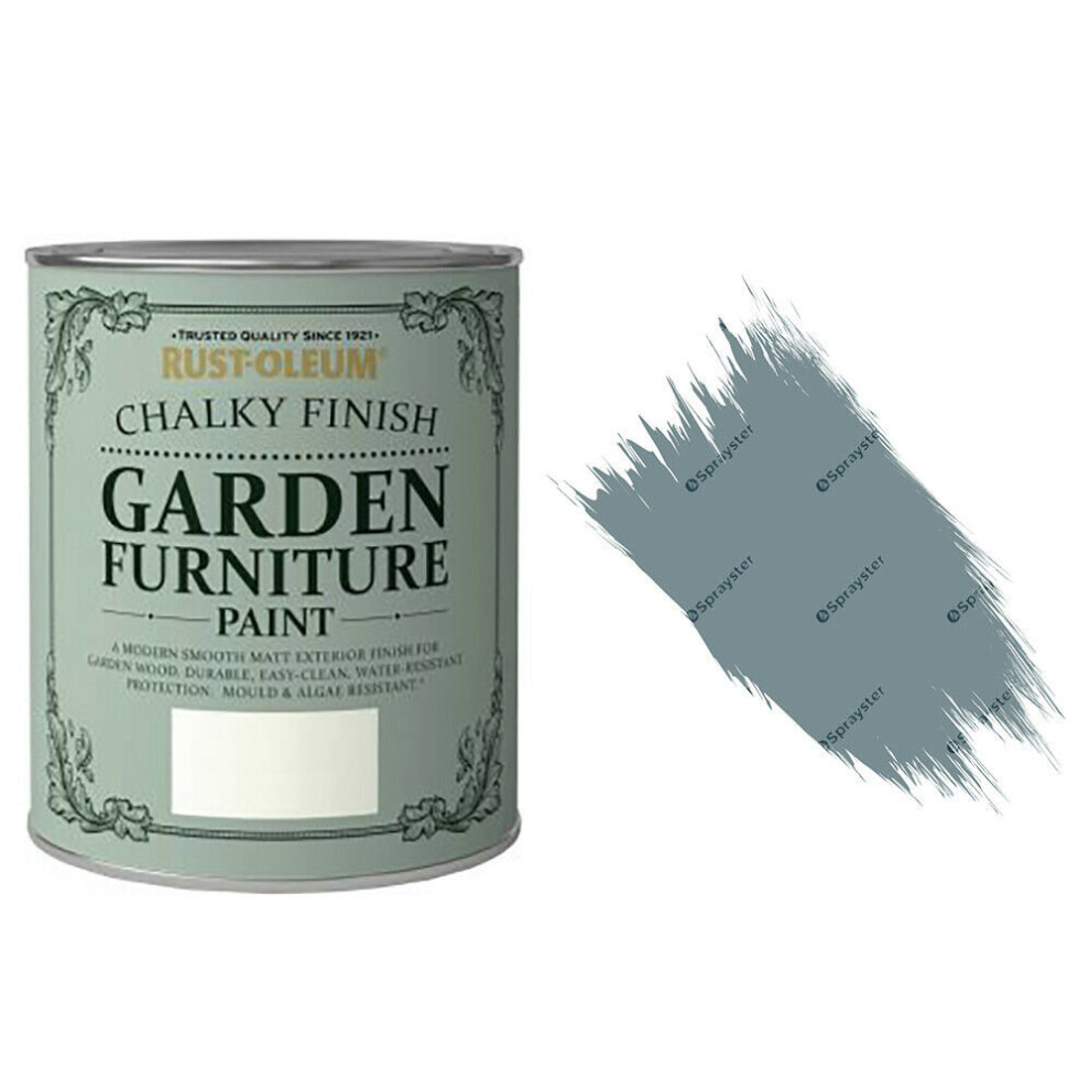 Rust-Oleum Chalky Finish Garden Furniture Paint Belgrave 750ml