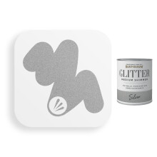 Rust-Oleum Glitter Medium Shimmer Silver 750ml