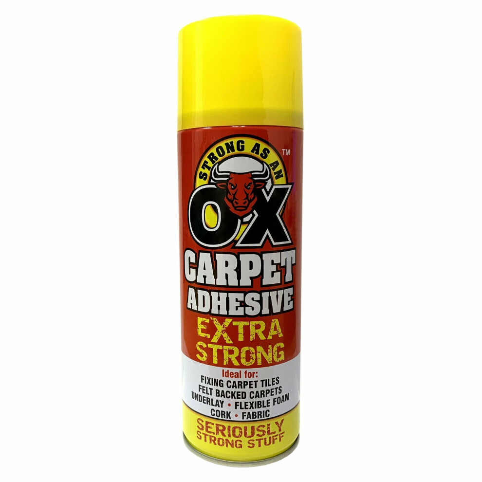 Rapide Strong As An Ox Extra Strong Carpet Adhesive 500ml