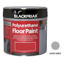 Blackfriar Light Grey Polyurethane Floor Paint Hard Wearing 5L
