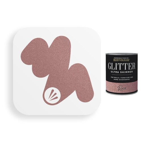 Rust-Oleum Rust-Oleum Glitter Ultra Shimmer Rose 250ml