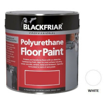 Blackfriar White Polyurethane Floor Paint Hard Wearing 5L