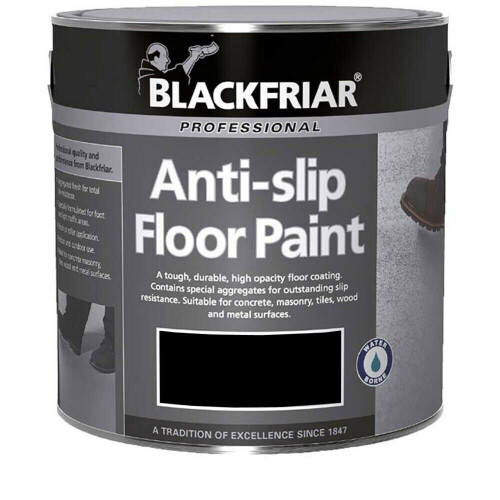 Blackfriar Black Anti Slip Floor Paint 5L
