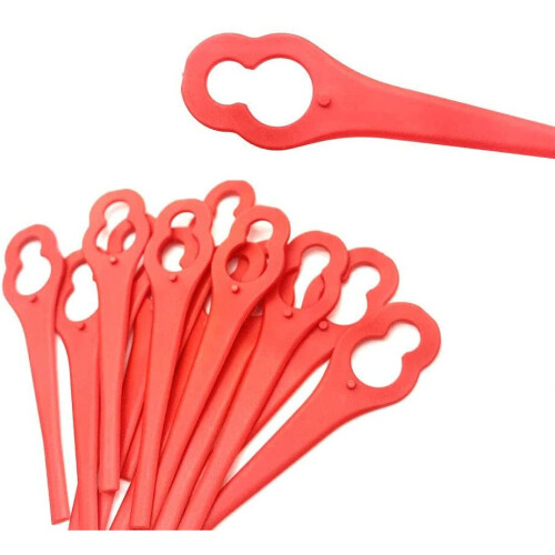 100PACK Lawn Mower Blade Garden Grass Trimmer Plastic Replacement 1