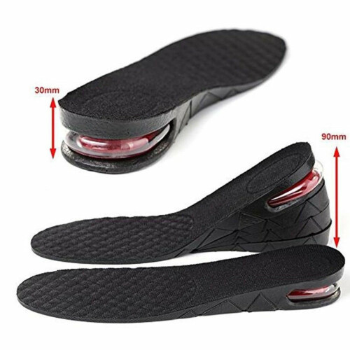 (1Layer(3cm)) Unisex Shoe Lift Height Increase Heel Insoles 1